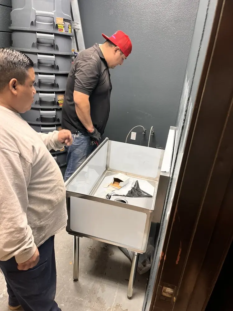 Commercial plumbing and sink installation in Upper Grand Lagoon
